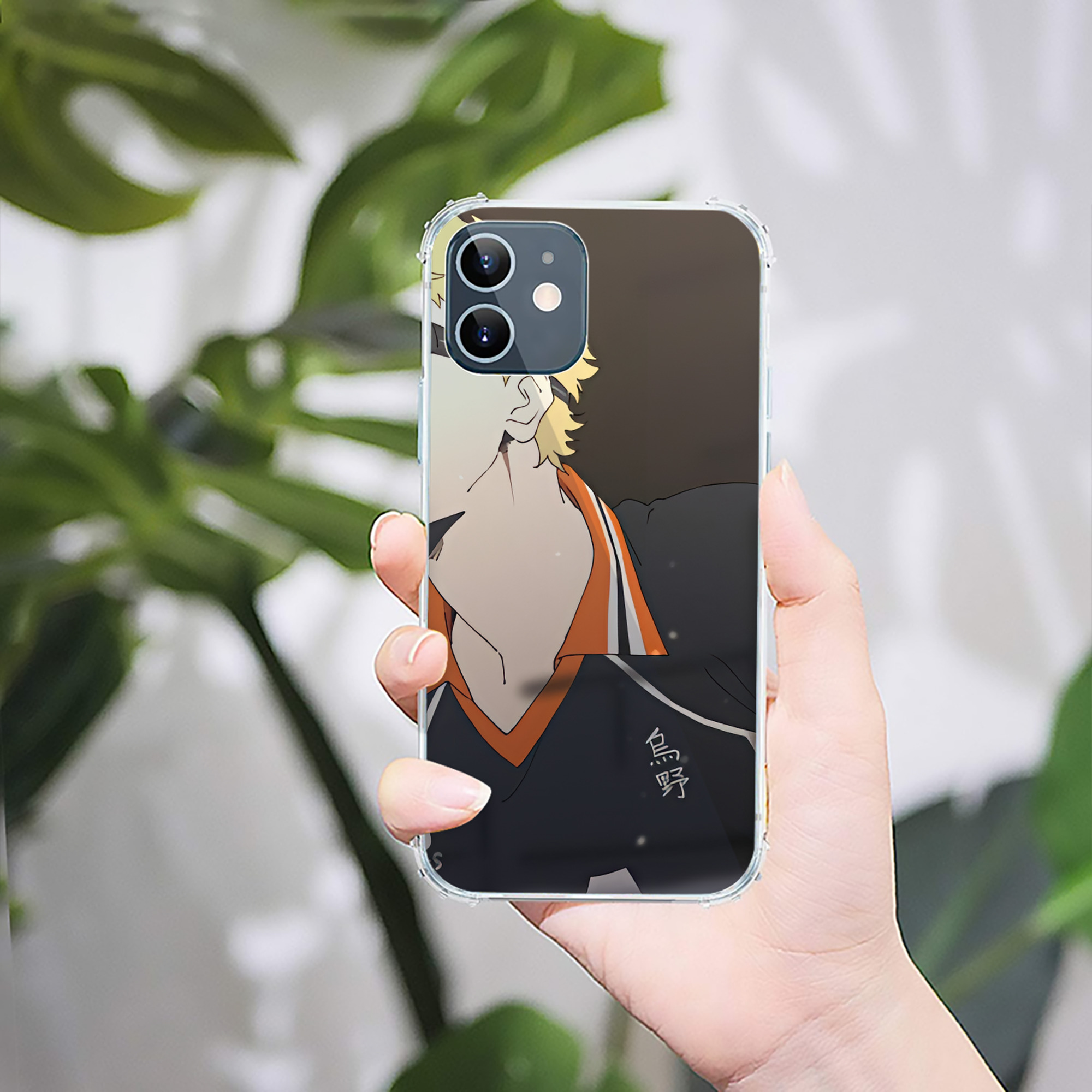 （画像用） ハイキュー!! Haikyu!! 【iPhone 12シリーズ対応】透明スマホケース（クリアソフトケース）